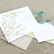Image of Mermaid Kelp Invitation Set