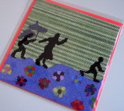 Image of Rites of Spring Flat Notecard with Free US Shipping