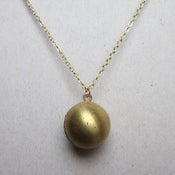 Image of Ball Locket Necklace