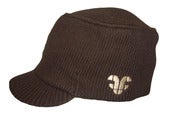 Image of Brown Panel Beenie