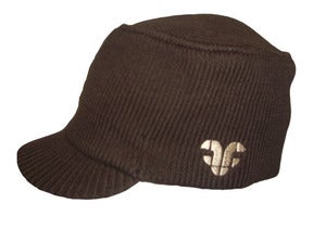 Image of Brown Panel Beenie