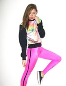 Image of UNISEX Psychedelic Halluciner Velvet Sweater
