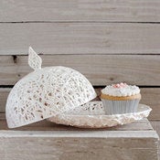 Image of Tangled Cake Stand  and Dome