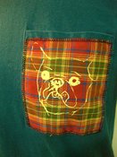 Image of french bulldog pocket tee Unisex Small