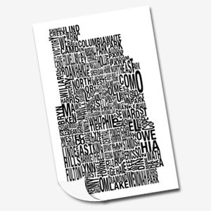 Image of MPLS Neighborhood Map
