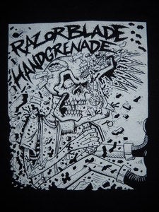 Image of RAZORBLADE HANDGRENADE T SHIRT 2