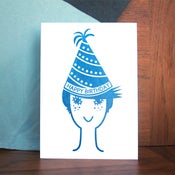 Image of Birthday Hat - Blue!