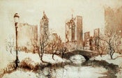 Image of "Central Park in Winter", New York