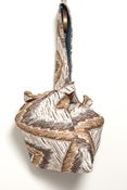 Image of Embroidered Caftan Mini Pouch Purse