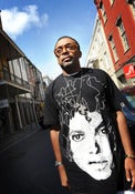 Image of MJ TRIBUTE SHIRT - BLACK
