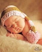 Image of Long Tail Stocking Cap "Pixie Cap" crochet pattern