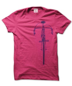 Image of classic bike * ultramarine/fuchsia 