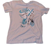 Image of Twisted Stone Authentic Aqua On Light Grey