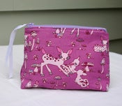Image of Small make up purse/deer.