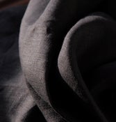 Image of Lin fin, couleur noir.