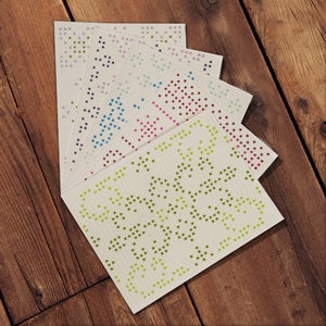 Image of Embroidered Card Set