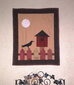 Image of Country Crow Wall Hanging PDF Pattern