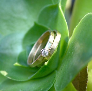 Image of 'all you need is love' ring set