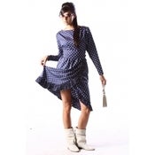 Image of Vintage Polka-Dot Frill Dress