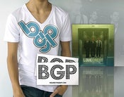 Image of Autographed CD, T-Shirt, & Sticker Bundle