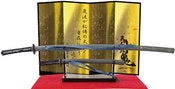 Image of samurai sword #09 grey long sword