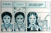 Image of Original Art: Wall Street Journal Michael Jackson