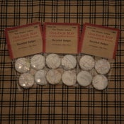 Image of Recycled Map Badges