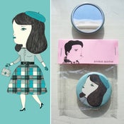 Image of Pocket Mirror "Hers"