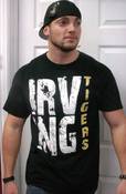 Image of 2000 - Black s/s IRV ING Tigers T shirt