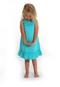 Image of Cami Dress with Cascading Ruffle