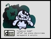 Image of chemical bomb! two piece die-o-rama