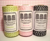 Image of COLOR TRIO - 3 FULL SPOOLS - HONEYDEW, BLOSSOM & CHARCOAL