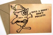 Image of Woodsy the Owl Postcard w/Envelope - Humboldt-Toiyabe National Forest