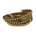 Image of Zan Bracelet-Camel/Snakeskin
