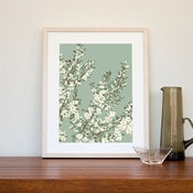 Image of Coastal Tea Tree Print -SAGE GREEN LARGE