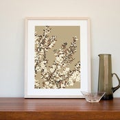 Image of Coastal Tea Tree Print -SAND  LARGE