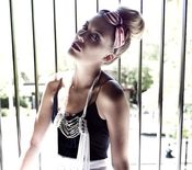 Image of White Macrame Necklace