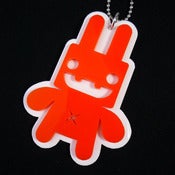 Image of Rabbit Necklace (Orange)