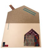 Image of ::Alfombra atitlán pequeña blanca/gris chimenea_small rug white/grey with fireplace::
