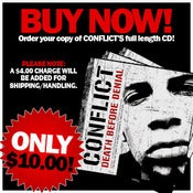 Image of Conflict "Death Before Denial" Full Length CD (Plus $4.00 shipping/handling)