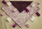 Image of Lavender Paisley & White