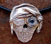 Image of Big Blue-eyed Pirate Calavera