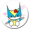 Image of Hello Wolvie Button