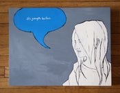 Image of It's Going to be Fine (Acrylic on Wood)