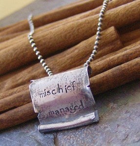 Image of Mischeif Managed... hand stamped Marauders map