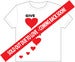 Image of GIVE LOVE TO GET LOVE HEART TEE