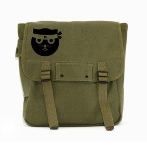 Image of Kung Fu Watson - Simple Canvas Backpack