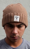 Image of Valo Knitted Beanie - Sand