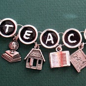 Image of School Teacher Charm Bracelet