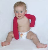 Image of Mitten Sleeves - Lipstick Pink